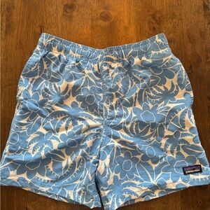 NWOT Patagonia Boys Swim Trunks Size Large 12